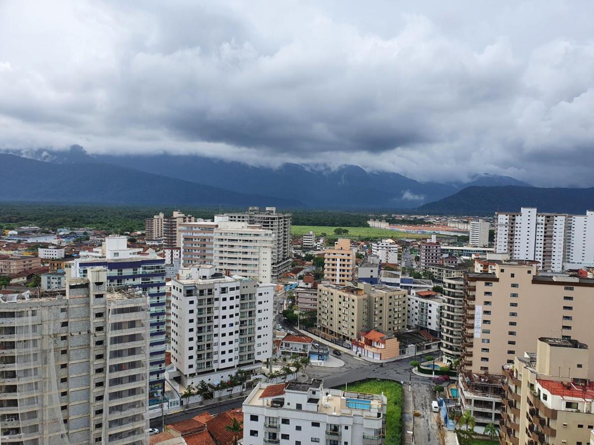 Lindo Apartamento Pe Na Areia Praia Grande  Eksteriør bilde