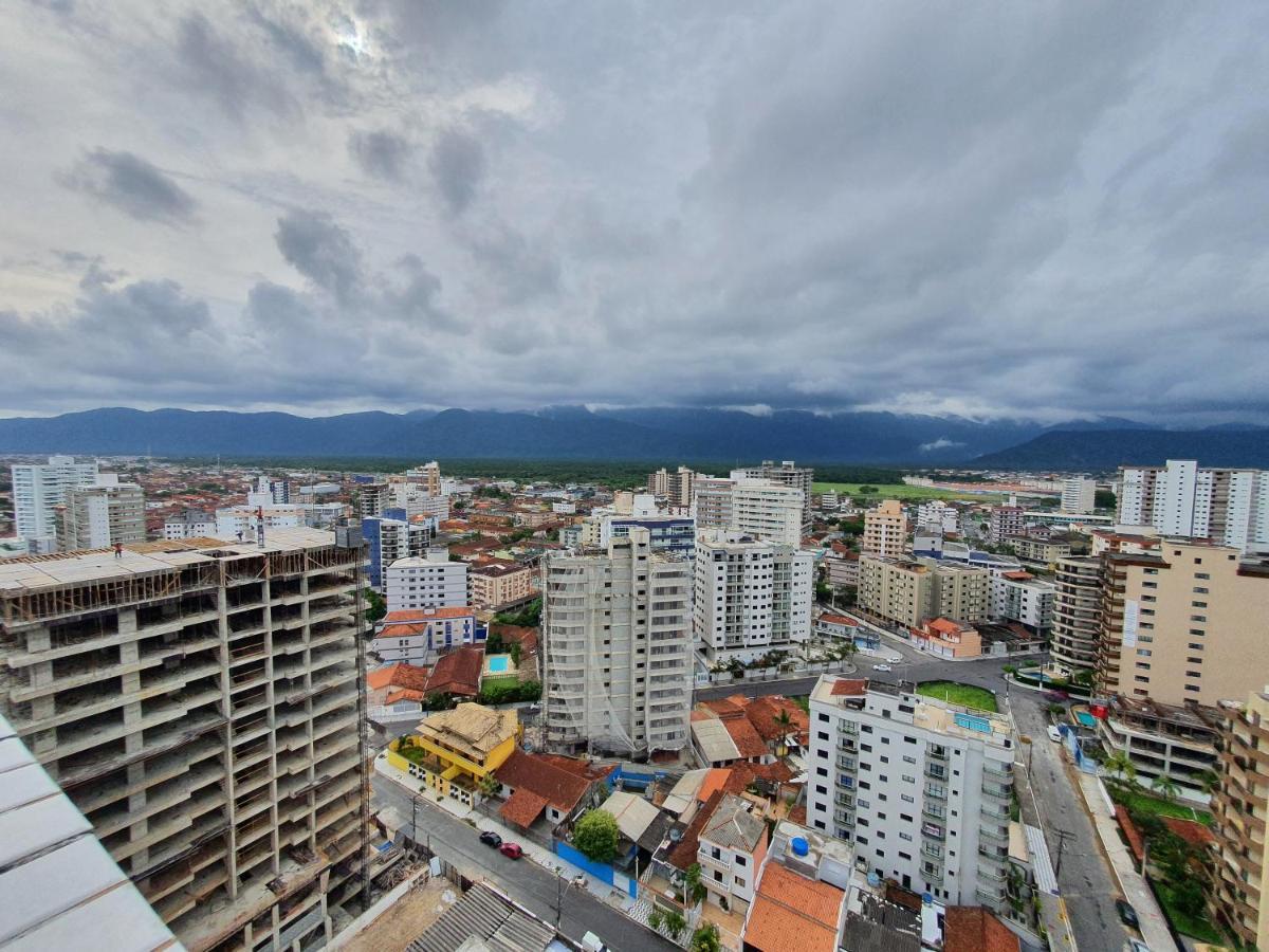 Lindo Apartamento Pe Na Areia Praia Grande  Eksteriør bilde