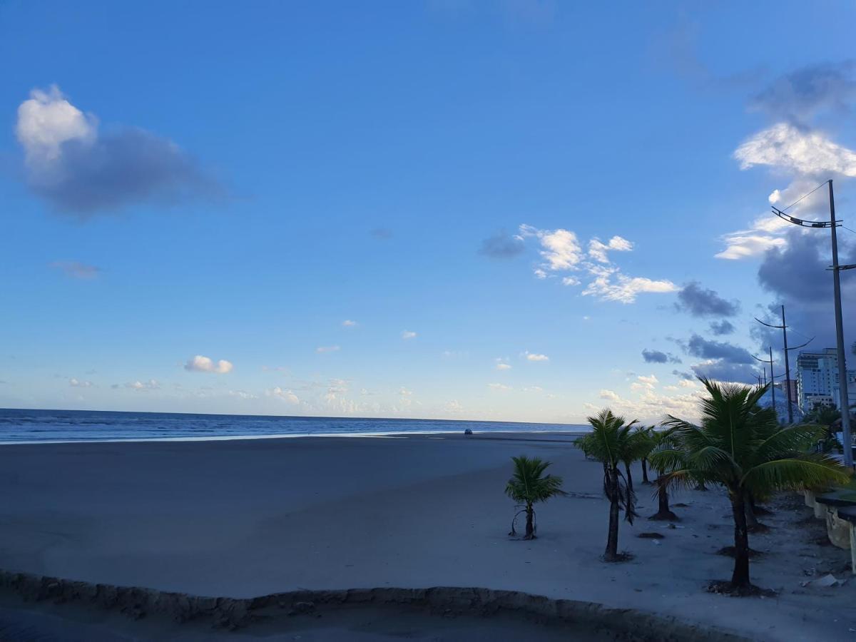 Lindo Apartamento Pe Na Areia Praia Grande  Eksteriør bilde