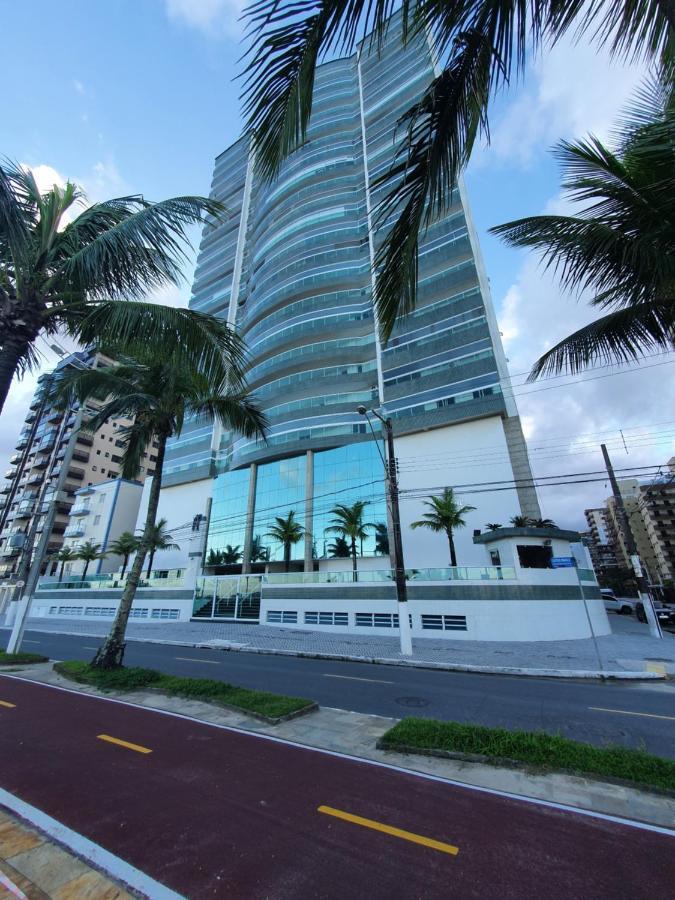 Lindo Apartamento Pe Na Areia Praia Grande  Eksteriør bilde