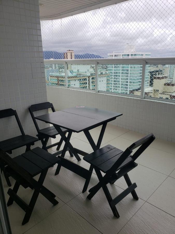 Lindo Apartamento Pe Na Areia Praia Grande  Eksteriør bilde
